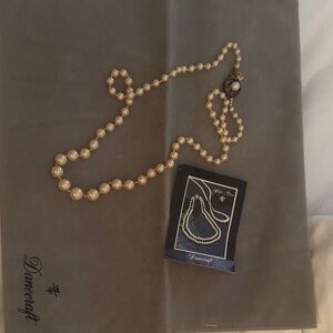 Danecraft Elegant Cream Pearl Necklace